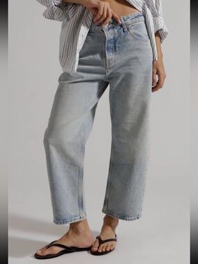 FP We the Free | Deep Trance Dropped Boyfriend Jeans 31 in Sweet Dreams